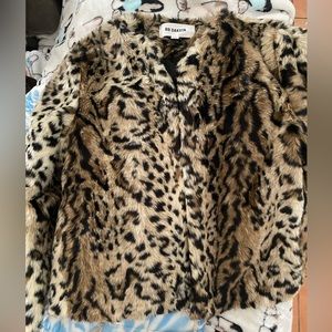 BB Dakota Leopard Fur jacket